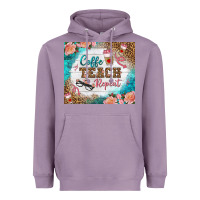 Lavender coffee teach repeat tumbler Heavyweight Hoodie - BundleAndBundleShop