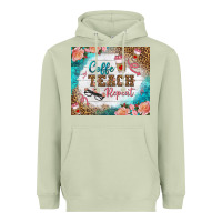 Matcha coffee teach repeat tumbler Heavyweight Hoodie - BundleAndBundleShop