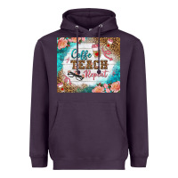 Plum coffee teach repeat tumbler Heavyweight Hoodie - BundleAndBundleShop