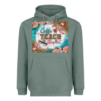 Sage coffee teach repeat tumbler Heavyweight Hoodie - BundleAndBundleShop