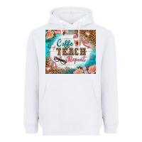 White coffee teach repeat tumbler Heavyweight Hoodie - BundleAndBundleShop