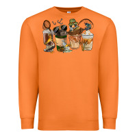 Carrot Fishing Coffee Cups Premium Sweatshirt - FaDigitalArtStudio