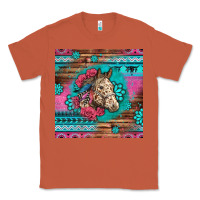 Copper floral horse Classic Tee - LillyAllenDesigns