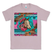 Lilac floral horse Classic Tee - LillyAllenDesigns