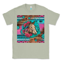 Matcha floral horse Classic Tee - LillyAllenDesigns