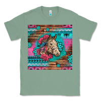 Sage floral horse Classic Tee - LillyAllenDesigns
