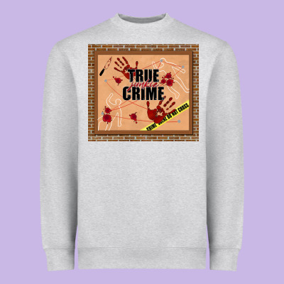 True Junkie Crime Heavyweight Sweatshirt Designed By Tumblerdesignbyshophia