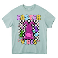 Arona easter vibes peep faux sequin Heavy Core Tee - MaliasSmallBusiness