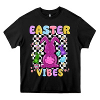 Black easter vibes peep faux sequin Heavy Core Tee - MaliasSmallBusiness