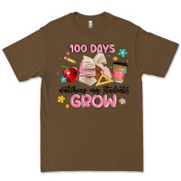 Cacao 100 days of watching my students grow Premium Tee - MaliasSmallBusiness