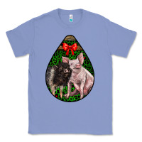 Colony Blue christmas pig Classic Tee - LillyAllenDesigns