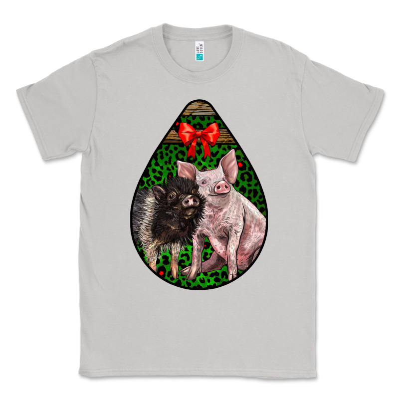 Christmas Pig Classic Tee by LillyAllenDesigns | Teevron