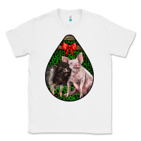 White christmas pig Classic Tee - LillyAllenDesigns