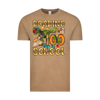 Vintage Coffee roaring in to 100 day of school Vintage Tee - Artiststas