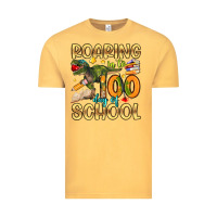 Vintage Mustard roaring in to 100 day of school Vintage Tee - Artiststas