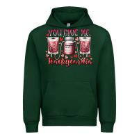 Forest Green you give me teachcardia Urban Hoodie - RacoonDesign