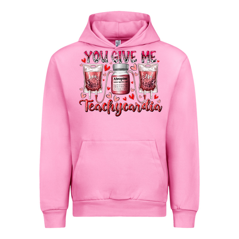 You Give Me Teachcardia Urban Hoodie by RacoonDesign | Teevron