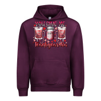 Mauve Wine you give me teachcardia Urban Hoodie - RacoonDesign