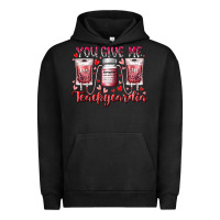 Pigment Black you give me teachcardia Urban Hoodie - RacoonDesign