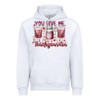White you give me teachcardia Urban Hoodie - RacoonDesign