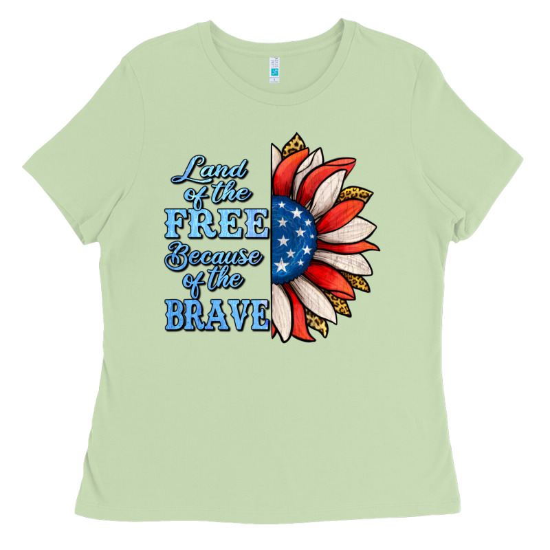 Patriotic Sunflower Ladies Tee by Jasminsmagicworld | Teevron