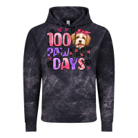 Cloud Black 100 pawfect days Vintage Hoodie - Artiststas