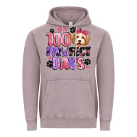 Vintage Zinc 100 pawfect days Vintage Hoodie - Artiststas