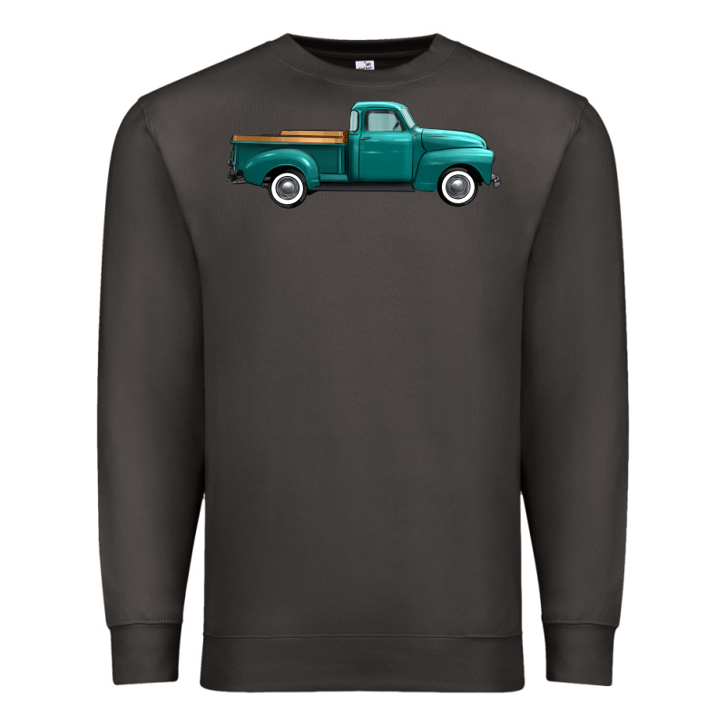 Western Truck Side View Premium Sweatshirt by FaDigitalArtStudio | Teevron