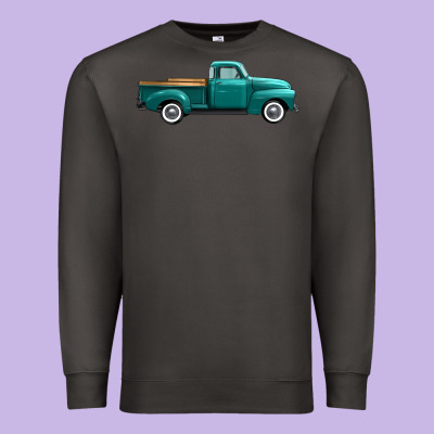Western Truck Side View Premium Sweatshirt Designed By Fadigitalartstudio