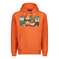 Carrot bull skull coffee cups Premium Hoodie - OliviaCreatesArt