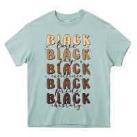 Arona black history Heavy Core Tee - MaliasSmallBusiness
