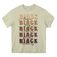 Mossy black history Heavy Core Tee - MaliasSmallBusiness