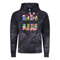 Cloud Black easter teacher pencils Vintage Hoodie - Artiststas