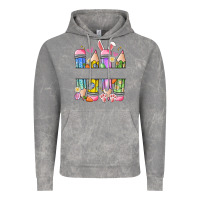 Cloud Rock easter teacher pencils Vintage Hoodie - Artiststas