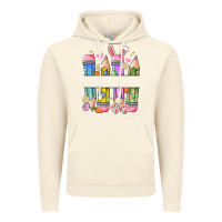 Vintage Artic easter teacher pencils Vintage Hoodie - Artiststas