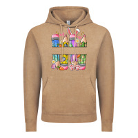 Vintage Coffee easter teacher pencils Vintage Hoodie - Artiststas