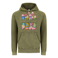 Vintage Olive easter teacher pencils Vintage Hoodie - Artiststas