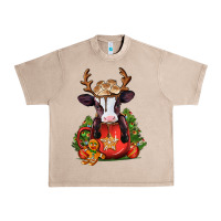 French Oak christmas baby cow hot cocoa Urban Heavy Tee - Jasminsmagicworld