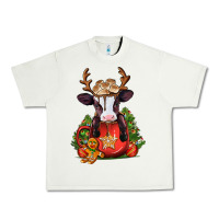 Pistachio christmas baby cow hot cocoa Urban Heavy Tee - Jasminsmagicworld