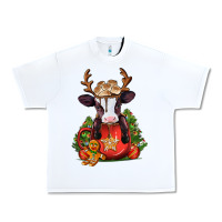 White christmas baby cow hot cocoa Urban Heavy Tee - Jasminsmagicworld