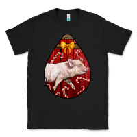 Black christmas pig Classic Tee - LillyAllenDesigns