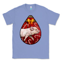 Colony Blue christmas pig Classic Tee - LillyAllenDesigns