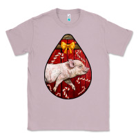 Lilac christmas pig Classic Tee - LillyAllenDesigns