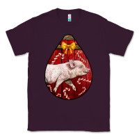 Plum christmas pig Classic Tee - LillyAllenDesigns