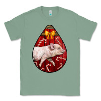 Sage christmas pig Classic Tee - LillyAllenDesigns