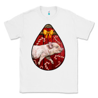 White christmas pig Classic Tee - LillyAllenDesigns