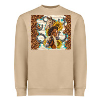 Mushroom horses with sunflowers Heavyweight Sweatshirt - TumblerDesignByShophia