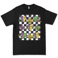 Black mardi gras Premium Tee - MaliasSmallBusiness