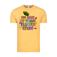 Vintage Mustard 100 days of doing teacher stuff Vintage Tee - Artiststas