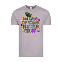 Vintage Zinc 100 days of doing teacher stuff Vintage Tee - Artiststas